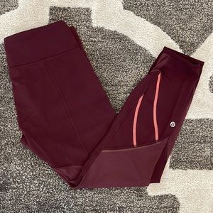 lululemon Leggings 24” Length - Size 8